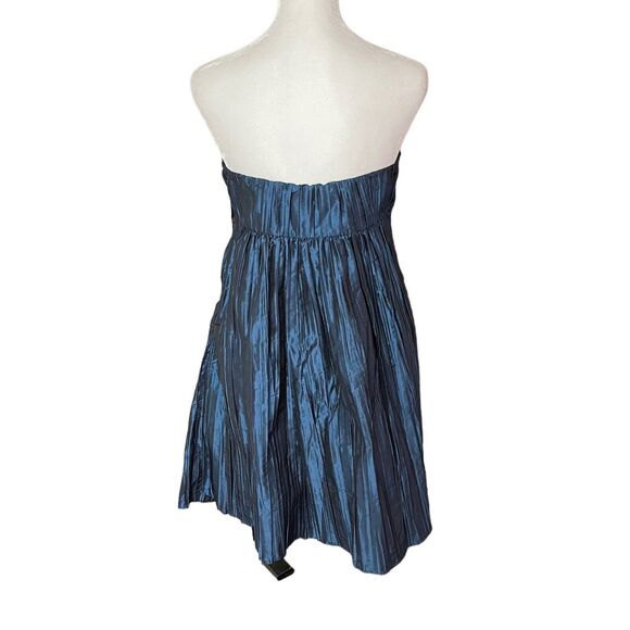 Calypso St. Barth Strapless Blue Silk Dress - Picture 11 of 11